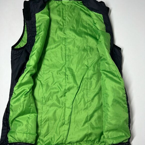 Crane Vest Full Zip  Black Green Ultra Light Woman’s Size 38 EU/ S-M US - Picture 6 of 9